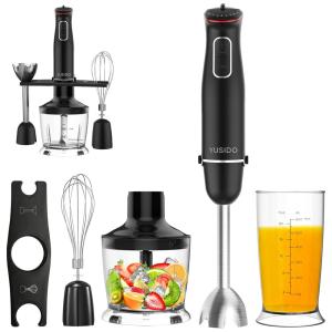 YUSIDO Mixer 4 em 1 com 9 Velocidades e Acessórios, 800W, 110V, Preto