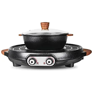 Grill e Panela Elétrica Antiaderente,