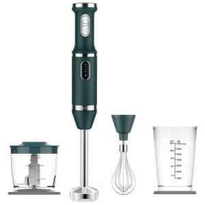 DmofwHi Mixer 4 em 1 Multifuncional com Acessórios, 110V, 200W, Verde Escuro