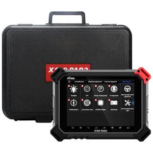 Scanner Automotivo X100 PAD2 OBDII IMMO ABS, SRS, EPB, Redefinição de Óleo, SAS, DPF, XTOOL, Preto