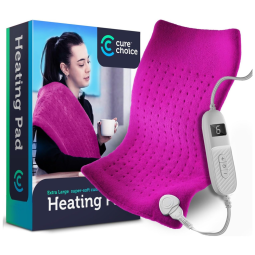 Bolsa Quente Elétrica CureChoice pCostasCapa 30x60cm Magenta