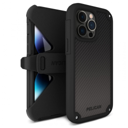 Capa para Iphone 14 Pro Max de Alta Resistencia Nível Militar, Case Mate, Preta