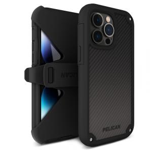 Capa para Iphone 14 Pro Max de Alta Resistencia Nível Militar, Case Mate, Preta