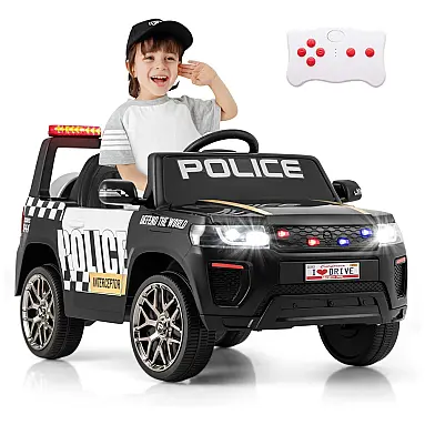 Carro Elétrico Infantil Policial a