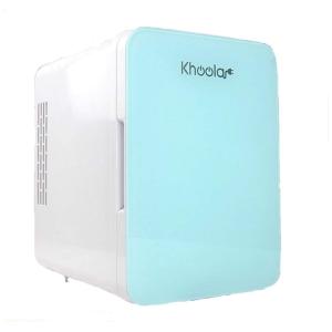 Mini Geladeira Automotiva KHOOLA, Portátil AC, DC, 4L, Verde Claro