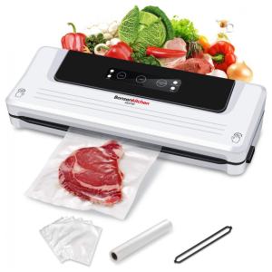 Bonsenkitchen Seladora a Vácuo para Alimentos, 110V, 120W, Branca