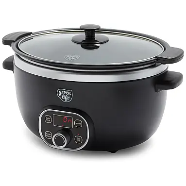 Panela Slow Cooker GreenLife 6QT