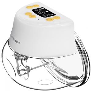 Bomba Tira Leite SURPCOS Única Portátil com , 3 Modos e 9 Níveis de Sucção, Branco