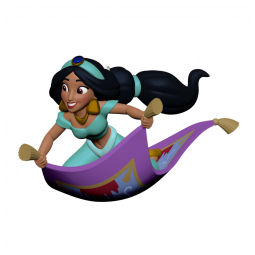 Ornamento Hallmark Keepsake 2025 Disney Aladdin - O tapete Mágico de Jasmine, Decoração Natalina para Fãs Disney