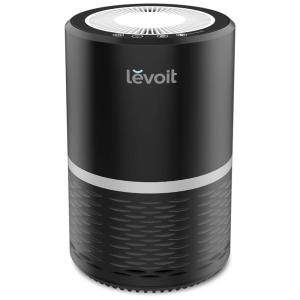 Purificador de Ar com Filtro HEPA, Área até 30 m2, com Controle Remoto, LEVOIT LV H132, Preto