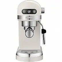 Máquina de Café Expresso Semi Automática 15 Bar com Vaporizador, 220V 1350W, XBROOM, Branca