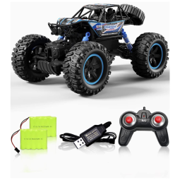 Off Road JDBABY, Velocidade 20Km, h Escala 114 2.4G 4WD, Duas Baterias Recarregáveis Adulto, Criança