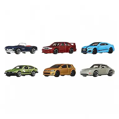 Conjunto de 6 Carros de