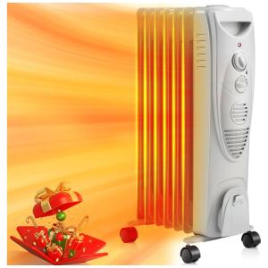 ZAFRO Aquecedor Elétrico Portátil Silencioso e com Aquecimento Rápido, 110V, 600 1500W, Branco