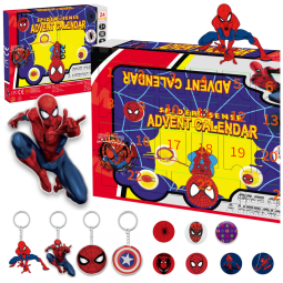 Calendário do Advento de Natal 2025 SWIND com 24 Presentes Únicos para Meninas e Meninos - Encanto DIY para Pulseira, Chaveiro e Broche