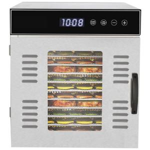 Desidratador de Alimentos com 14 Bandejas em Aço Inoxidável, 110V 1000W, NutriChef
