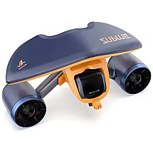 Scooter Subaquática com Câmera 30 Minutos, 40m à Prova d'Água Duplo Motor Esportes Aquáticos Piscina Mergulho Snorkeling,Sublue