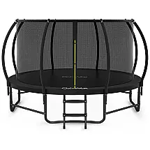 Cama Elastica Capacidade até 200 kg e Tamanho 3,6 Metros, CalmMax, Preto