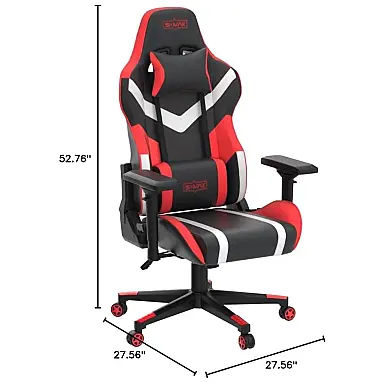 Cadeira Gamer Ergonômica Giratória com