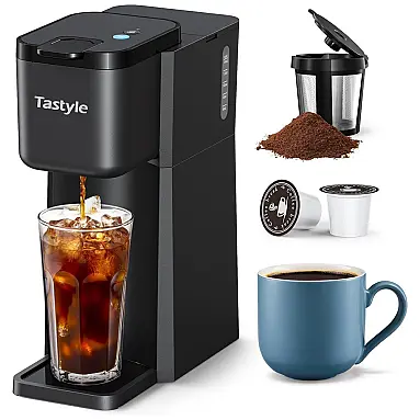Cafeteira Compacta Quente e Gelada,