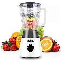 Liquidificador de Bancada 1.5L com 2 Velocidades, 110V 1500W, JUSANTE, Branco