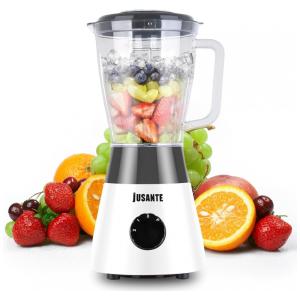 Liquidificador de Bancada 1.5L com 2 Velocidades, 110V 1500W, JUSANTE, Branco