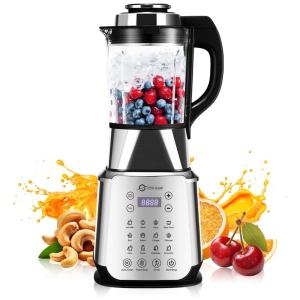 Liquidificador Profissional ASTRALSHIP ASH01S de 1,7 Litros em Aço Inoxidável com Aquecimento e 1200W de Potência