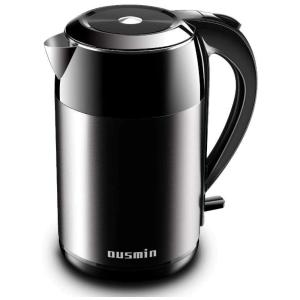 Chaleira Elétrica, Capacidade 1.8 L, Aço Inoxidável, Desligamento Automático, 110v, OUSMIN 140733, Preto