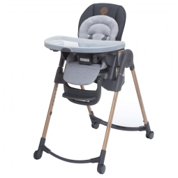 Cadeira de Alimentação 6 em 1 com Bandeja Removível, Maxi Cosi, Cinza