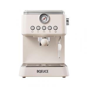 Máquina de Espresso 20 Bar, PID, Vaporizador Profissional, Tanque Removível 1,48L, BQEUCE, Branca, 110V