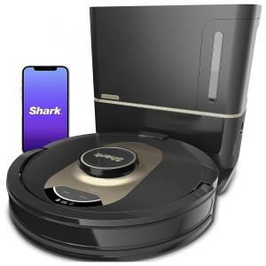 Aspirador Robô com Filtro HEPA e Base de Auto Limpeza para até 60 Dias, Shark AV2501AE, Preto