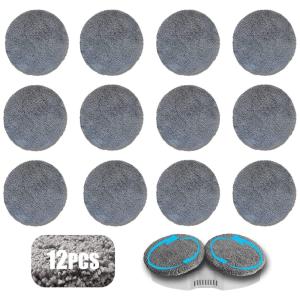 Robô Limpa Vidros de Janelas Automático com Controle Remoto e Panos de Substituição, 24V, FMART, Branco