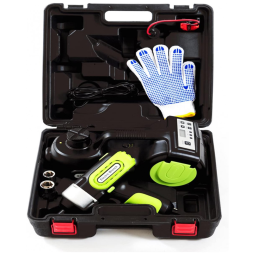 Macaco Elétrico Automotivo Hidráulico com Chave de Pnaeu Elétrica Suporta até 5 Toneladas, KINGCAV, Preto