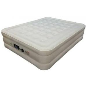 Colchão Inflável Casal com Bomba Embutida, Serta, Bege