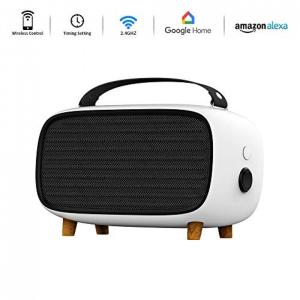 Aquecedor de espaço esperto, Panamalar 500W com termostato ajustável 100V