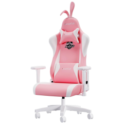 Cadeira de Escritório Gamer Ergonômica e Reclinável com Apoio para Lombar, AUTOFULL , Rosa