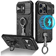 Capa para Iphone 13 Pro Max de Alta Resistencia Nível Militar, Nillkin, Verde