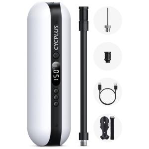 Compressor de Ar com Bateria Recarregável 20V 12V, 150PSI, CYCPLUS, Branco