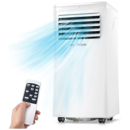 Ar Condicionado Portátil 8000 BTU 3 em 1 Cobre 32 m2, Modo ECO, 110V, Joy Pebble A4211D2 8K, Branco