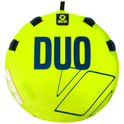 Boia Rebocável Inflável Para 2 Pessoas, Resistente, ZUP, Verde