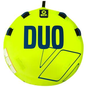 Boia Rebocável Inflável Para 2 Pessoas, Resistente, ZUP, Verde