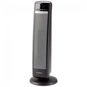 Aquecedor Elétrico Portátil de Cerâmica com Controle Remoto, 1500W 110V, Lasko, Preto