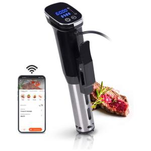 Termocirculador Elétrico com Controle de Temperatura e WI FI, 1000W, 110v, DARTWOOD, Preto