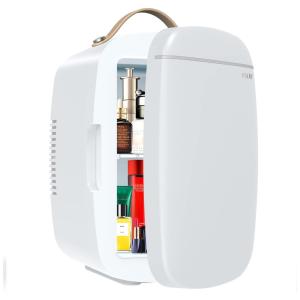 Mini Geladeira para Skincare NXONE 6 Litros, 110V, 12V, Branca