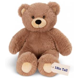 Pelúcia Urso para Crianças Maiores de 1 Ano, VERMONT TEDDY BEAR VTB 23846 , Marrom