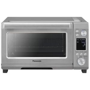 Forno Elétrico de Bancada com 6 Níveis de Temperatura e com Painel Digital, 1750W, Aço Inox, 110v, PANASONIC NBG251, Prateado