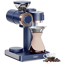 Cafeteira Elétrica Programável com Moedor Embutido, 1000W, 110v, GEVI SCM1705 UL, Azul