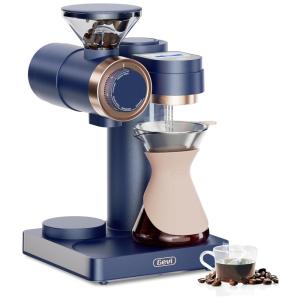 Cafeteira Elétrica Programável com Moedor Embutido, 1000W, 110v, GEVI SCM1705 UL, Azul