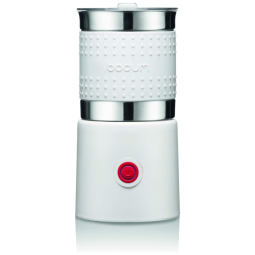Espumador Elétrico para Leite 400 mL, Aço Inoxidável, 110v, BODUM 11901 913US, Branco