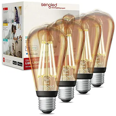 Lâmpada LED Vintage com Wi